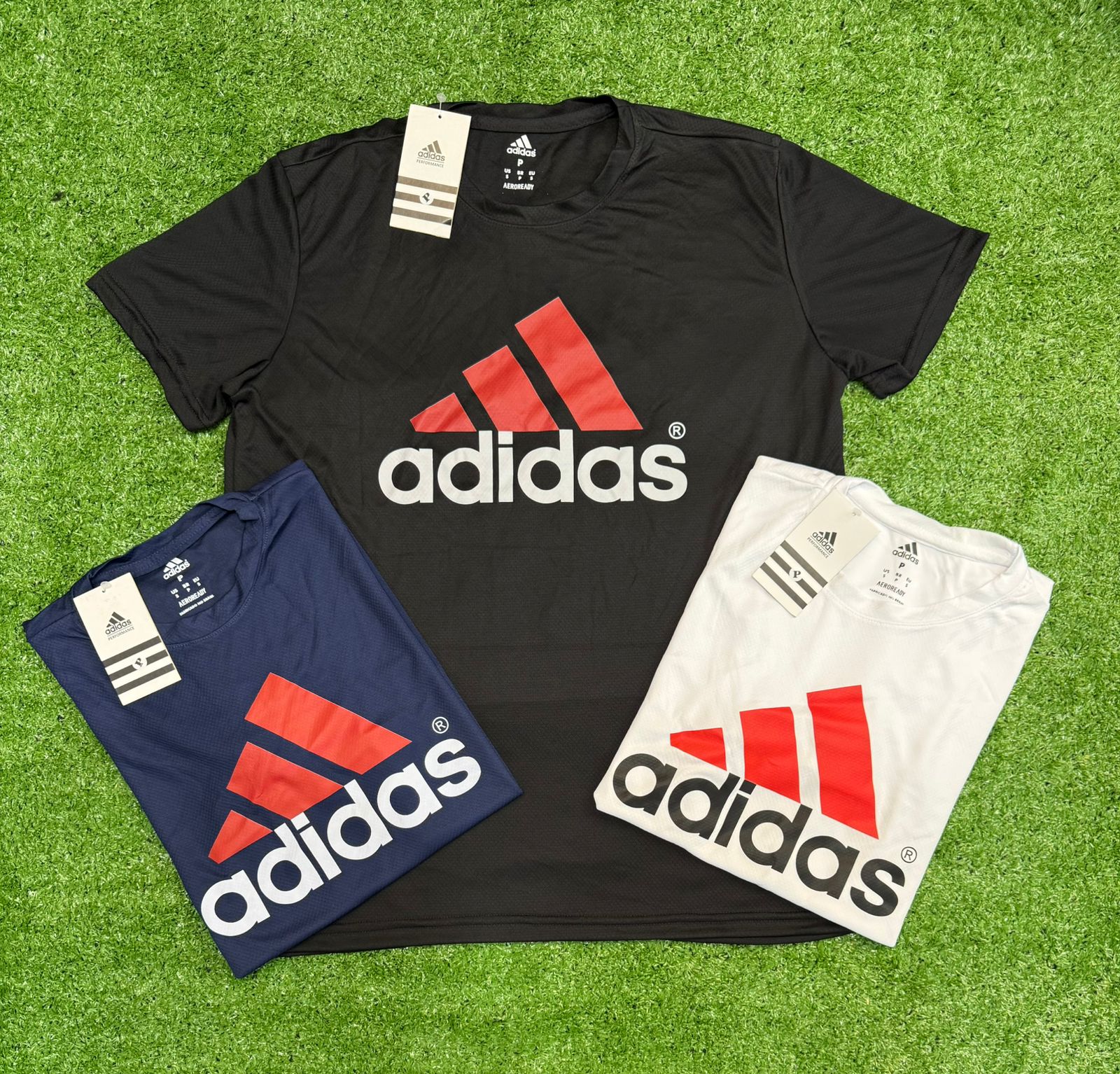 Kit 3 Camisetas Dri-fit - Adidas