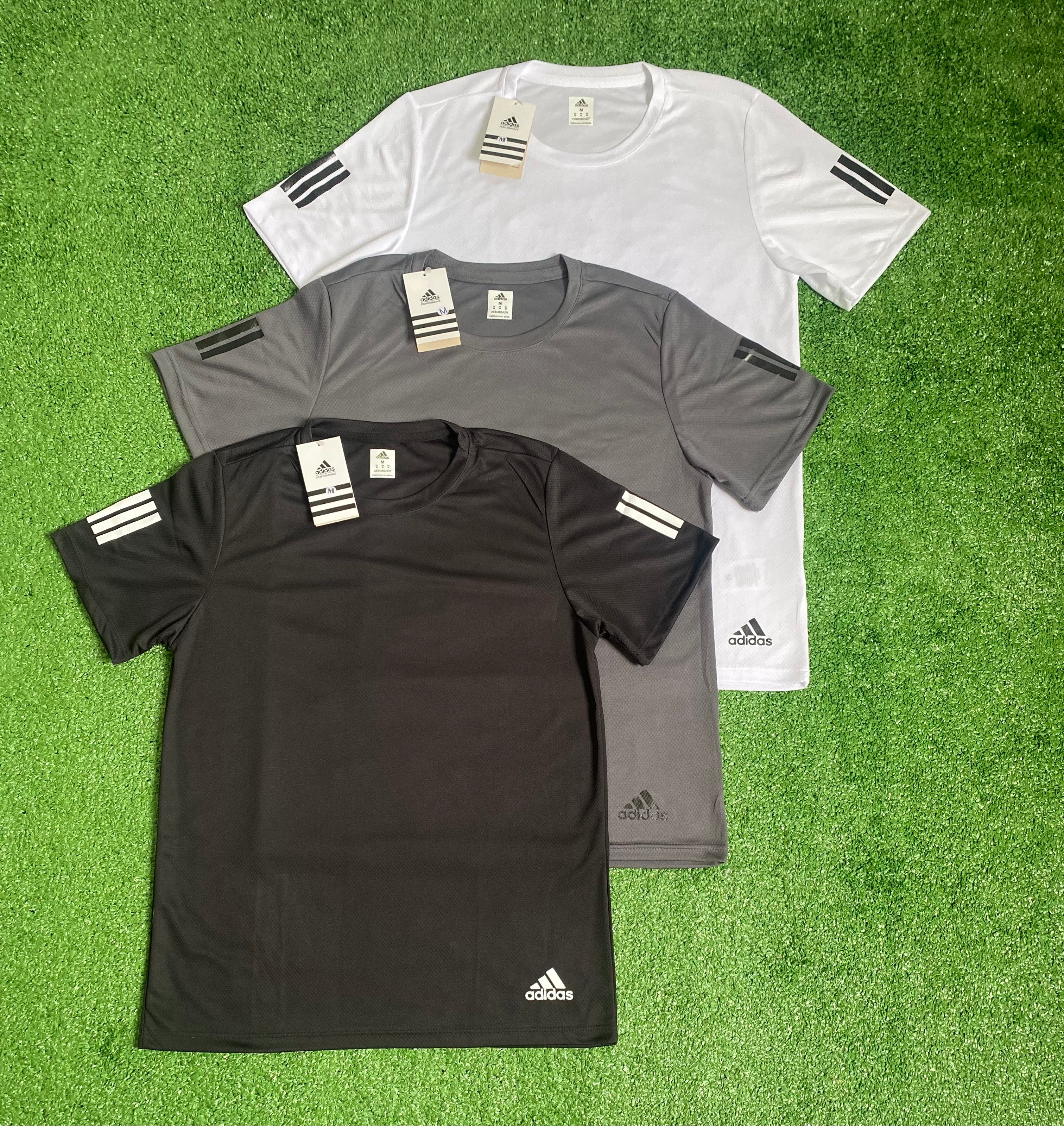 Kit 3 Camisetas Dri-fit - Adidas