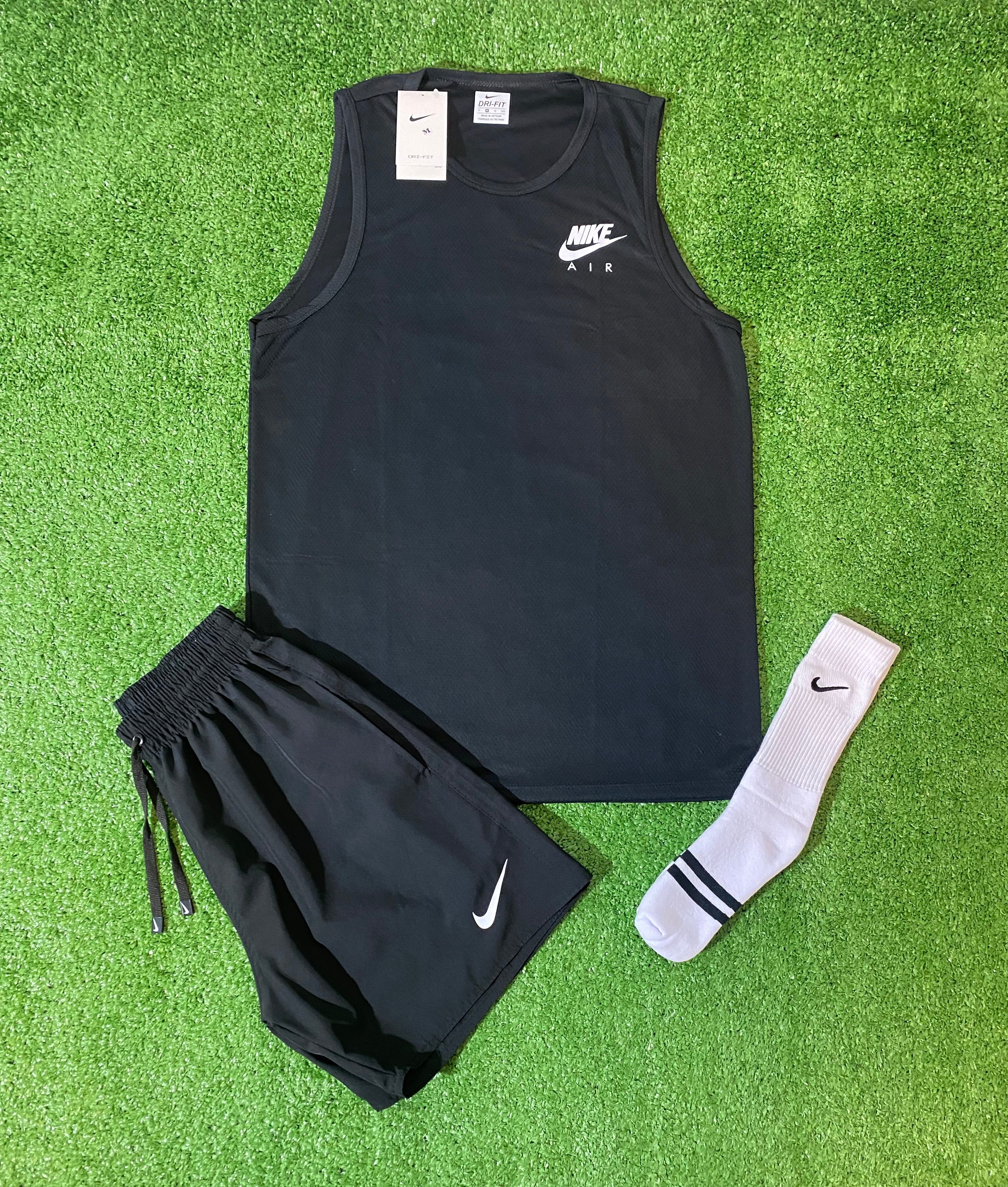Kit Regata + Shorts + Meia Dri-fit - Nike Air