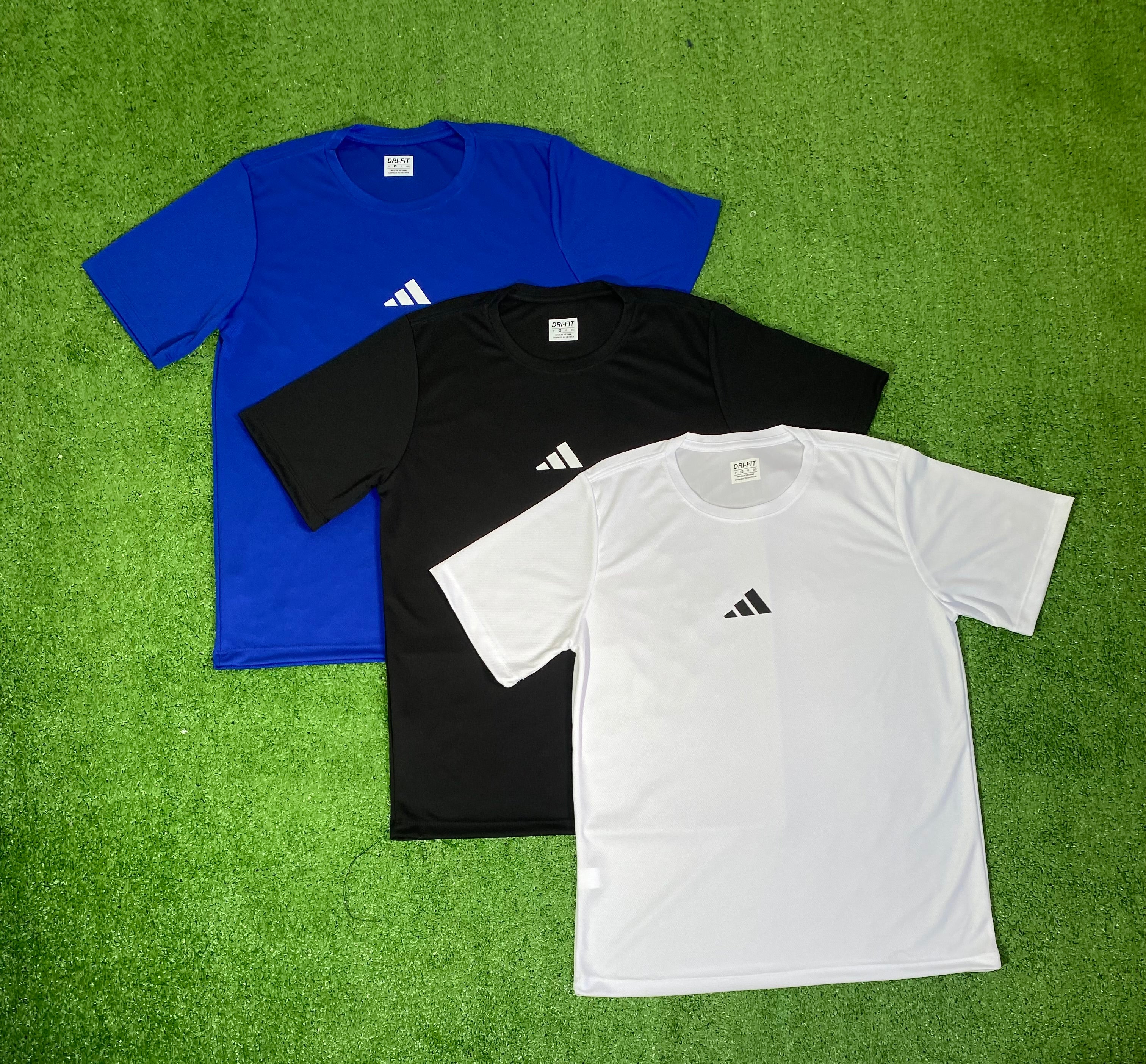 Kit 3 Camisetas Dri-fit - Adidas