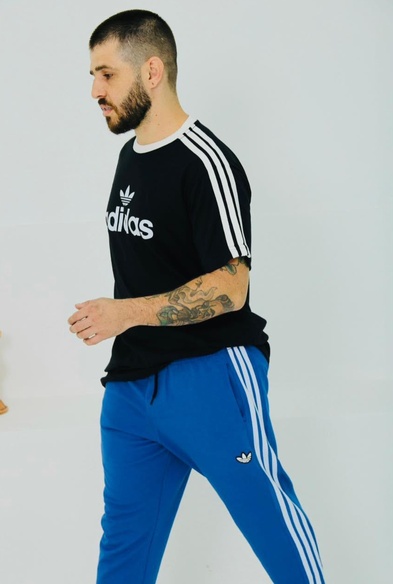 Calça Moletinho 3 Stripes Adidas Originals - Unisex