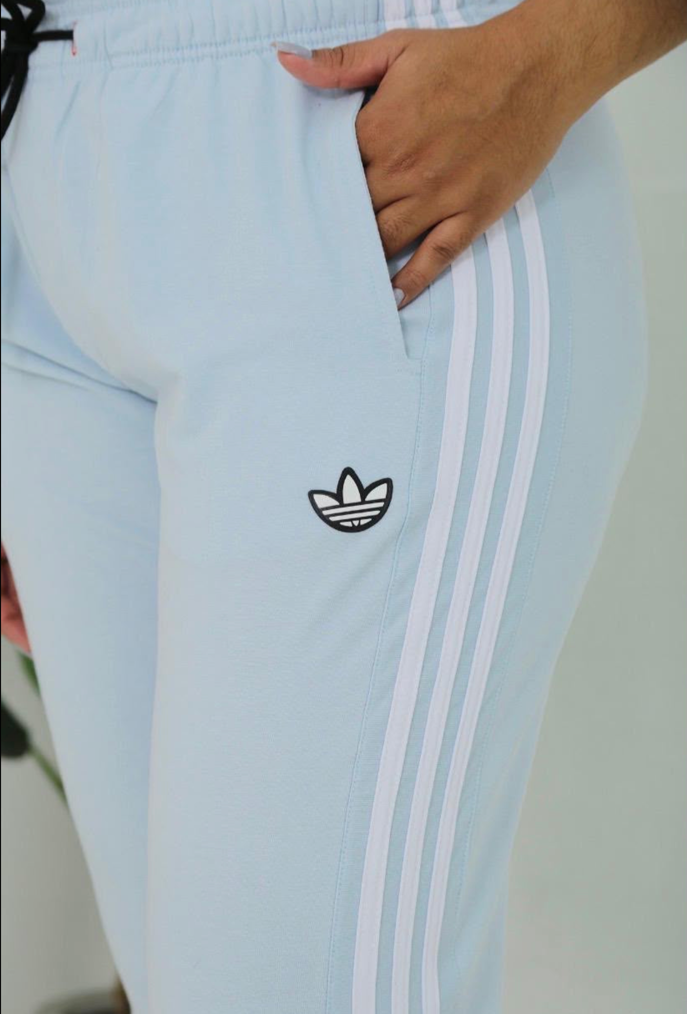 Calça Moletinho 3 Stripes Adidas Originals - Unisex