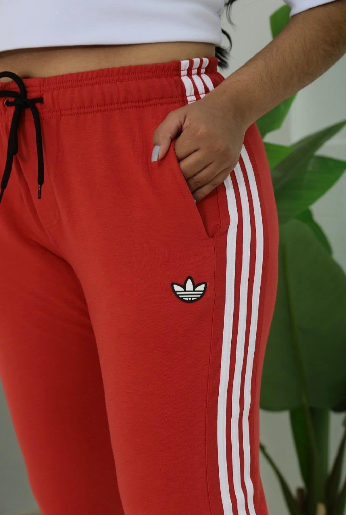 Calça Moletinho 3 Stripes Adidas Originals - Unisex