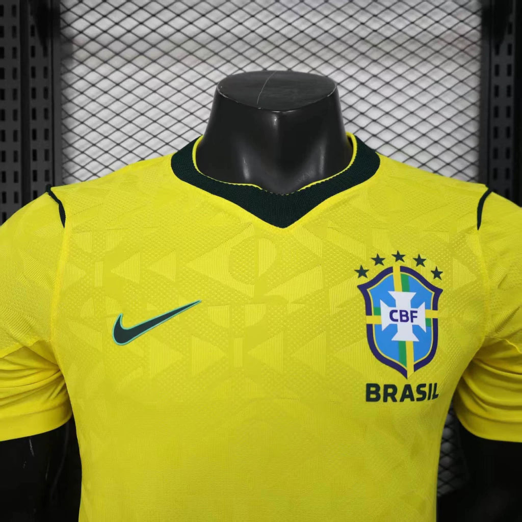 Camiseta Seleção Brasileira Dri-Fit Jogador + Boné Exclusivo Grátis
