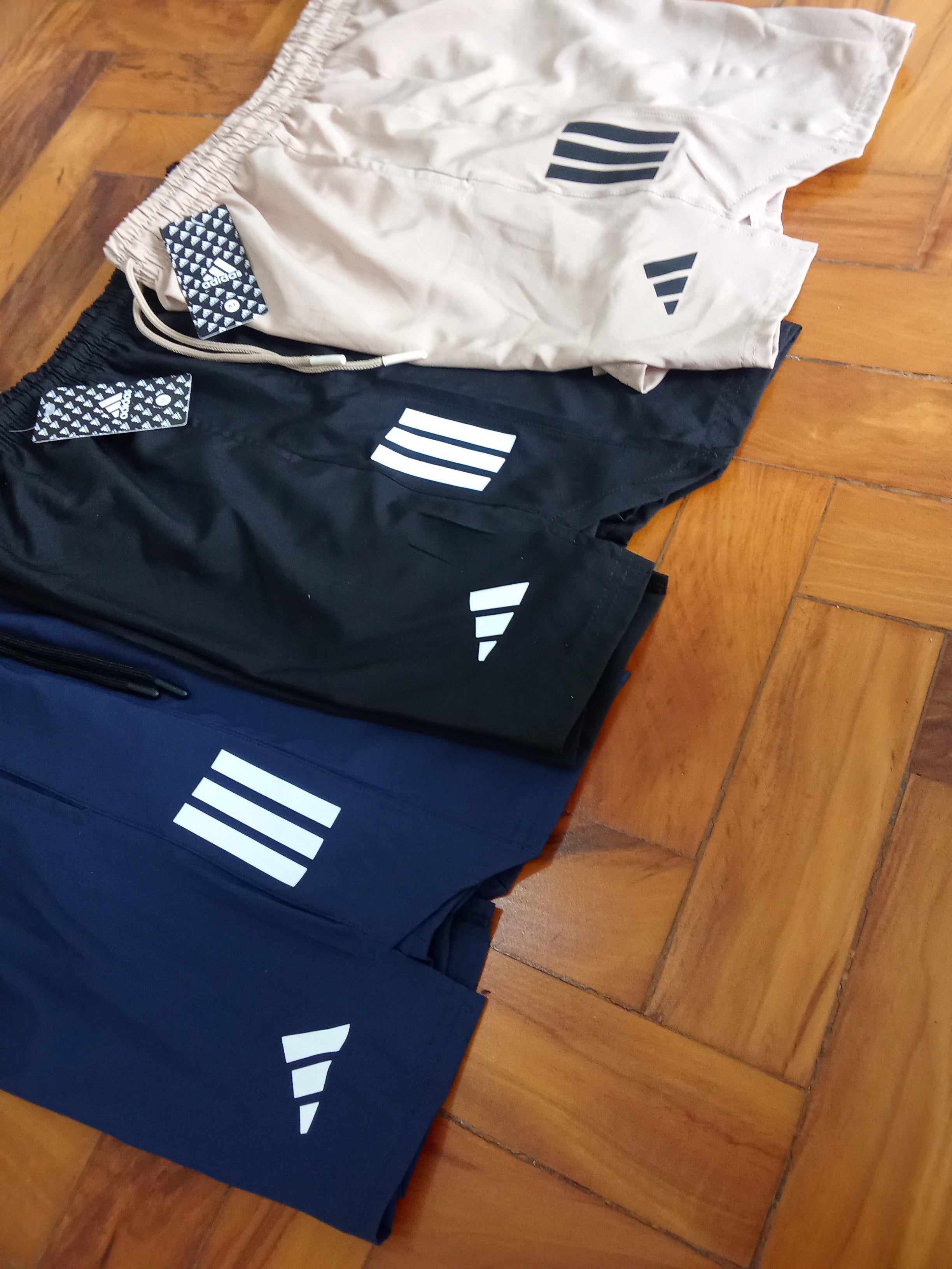 Kit 3 shorts Adidas treeF dri-fit