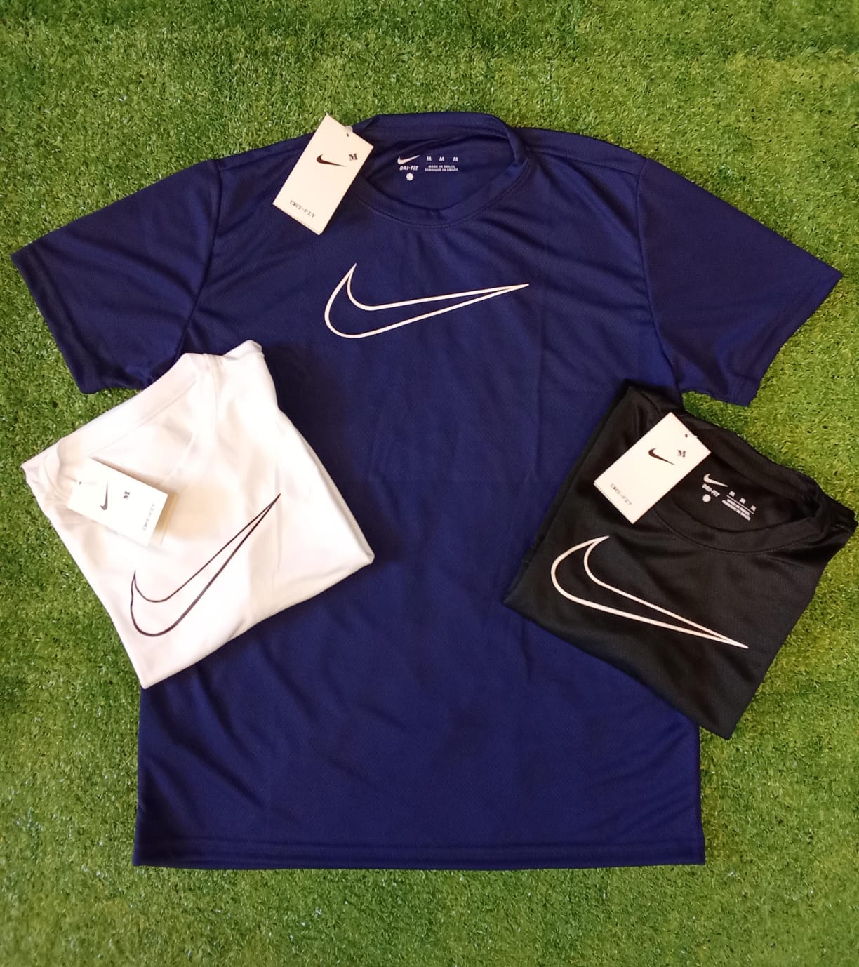 Kit com 3 camisas Nike Dri-fit