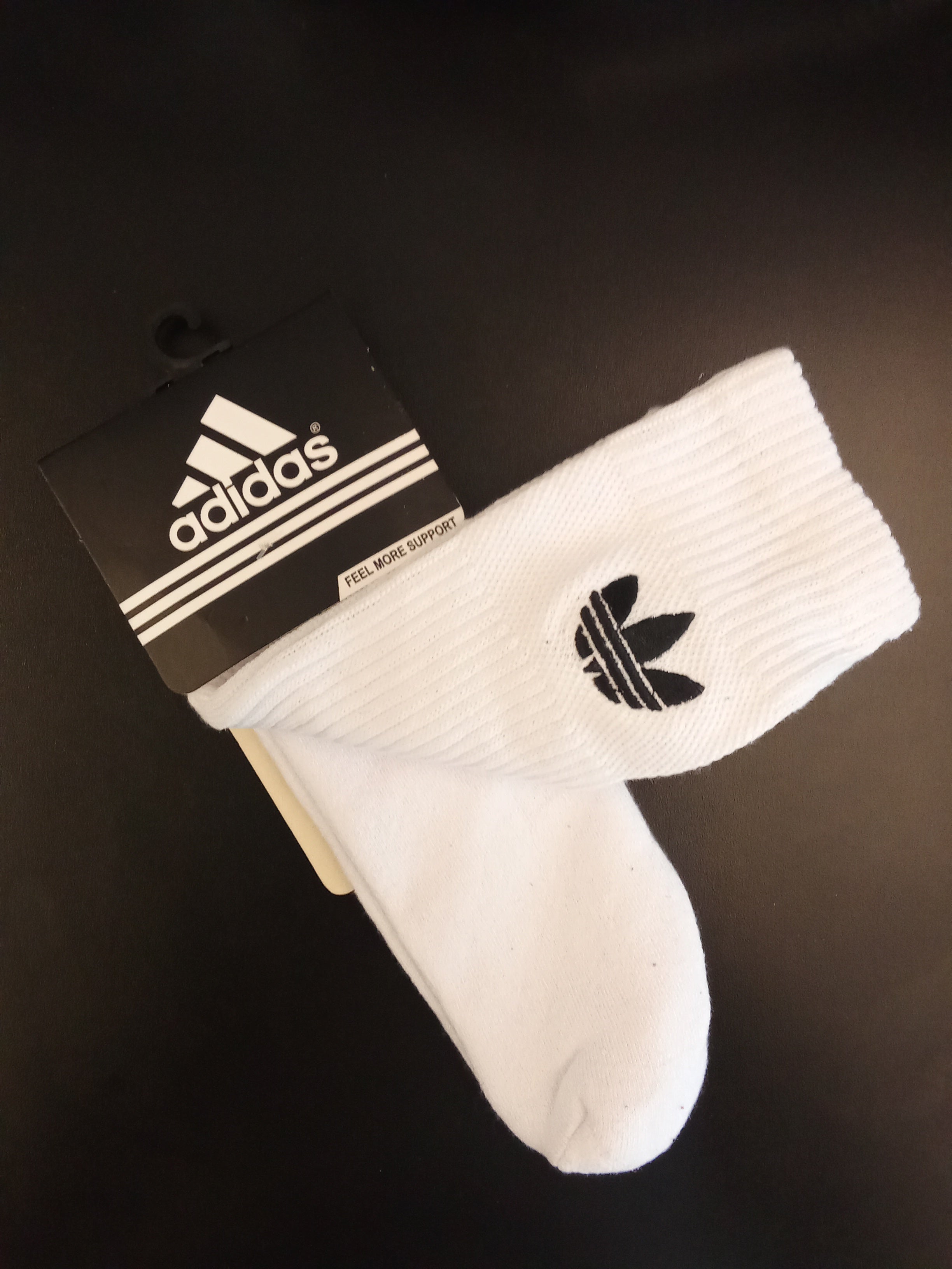 Meia Adidas 100% algodão