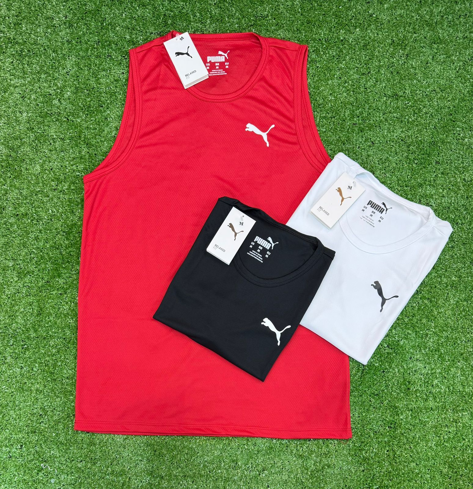 Kit 3 Regatas Dri-fit - Puma