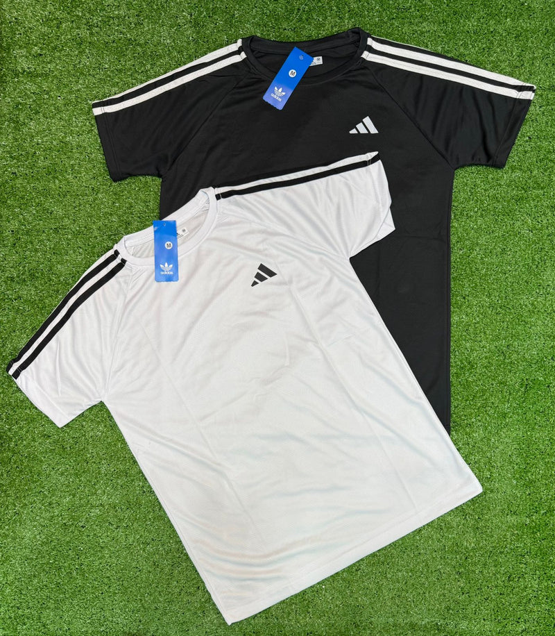 Kit 2 unidades camisa retrô adidas