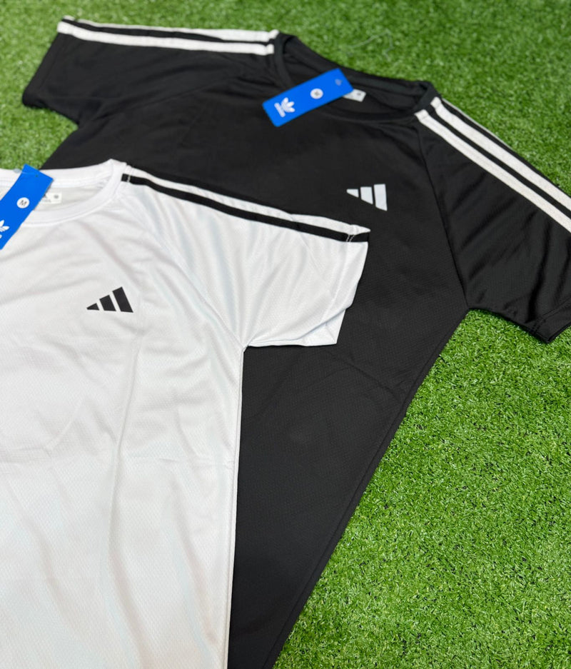 Kit 2 unidades camisa retrô adidas