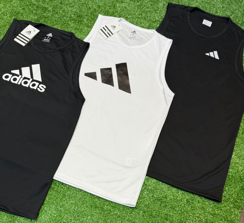 Kit 3 regatas Adidas