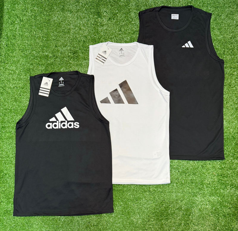 Kit 3 regatas Adidas