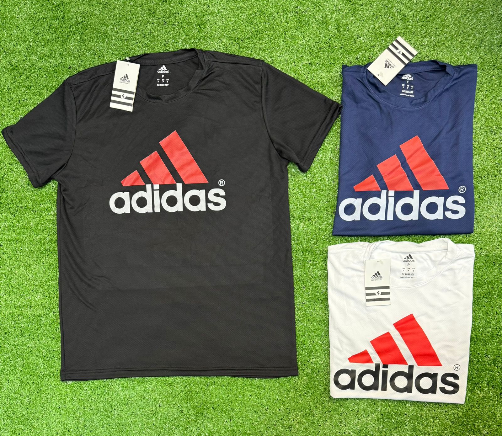 Kit 3 Camisetas Dri-fit - Adidas