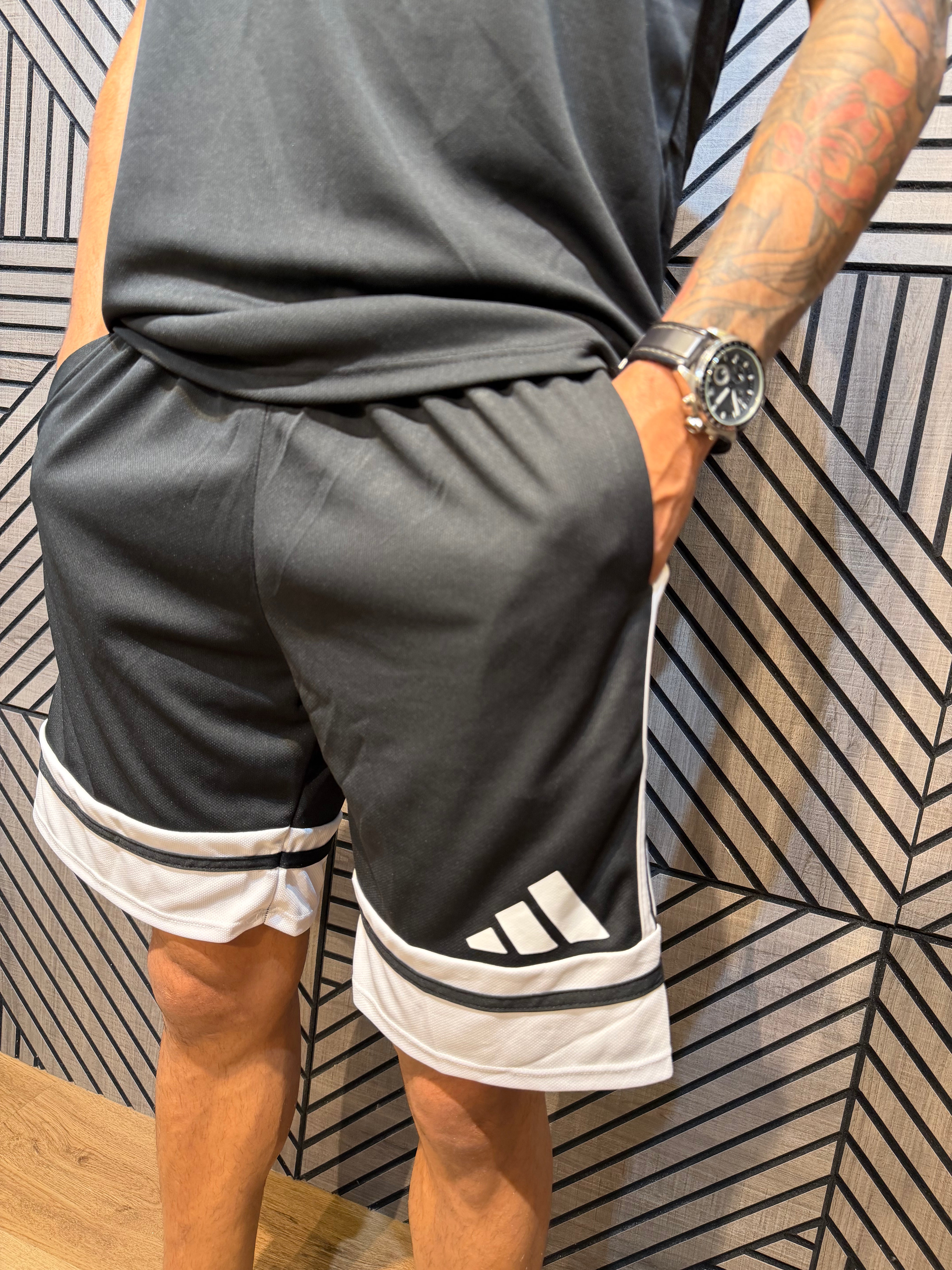 Conjunto Drifit: Camiseta + Shorts - Adidas Squadra
