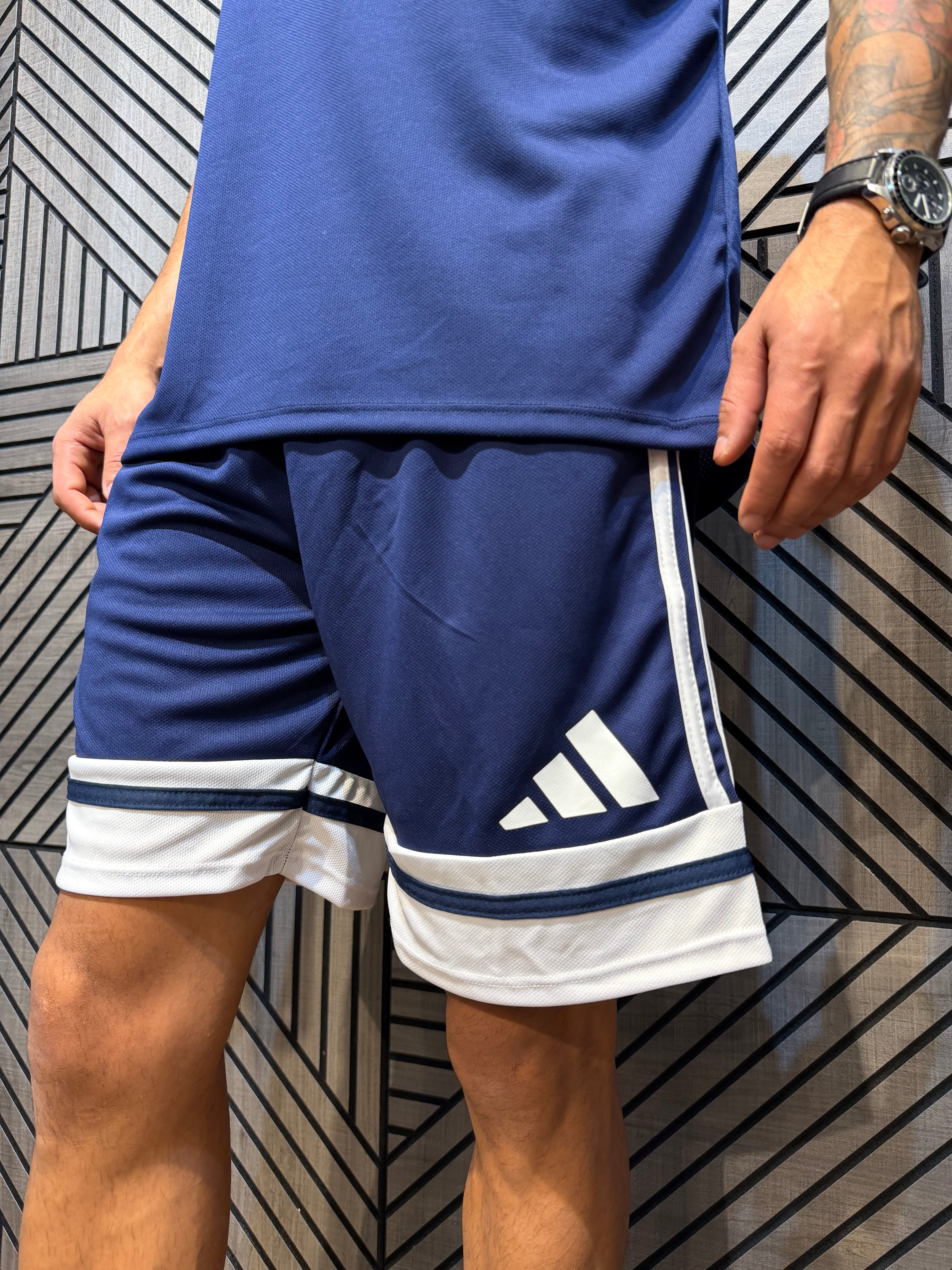 Conjunto Drifit: Camiseta + Shorts - Adidas Squadra
