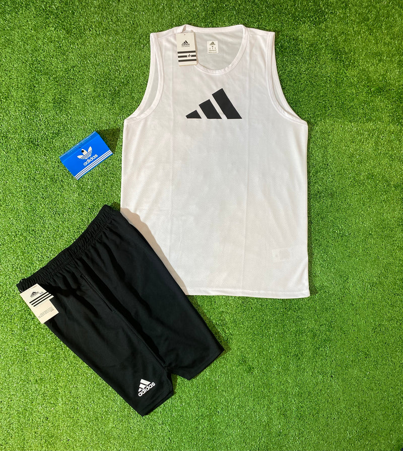 Kit adidas regata shorts