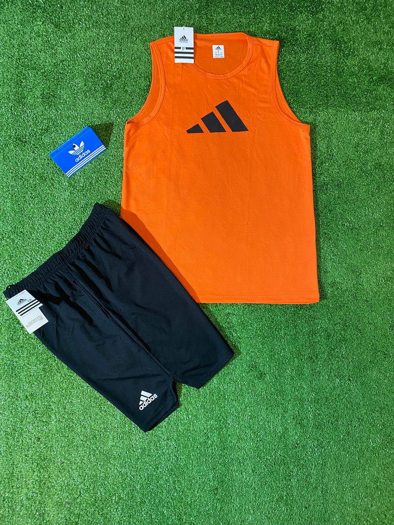 Kit adidas regata shorts
