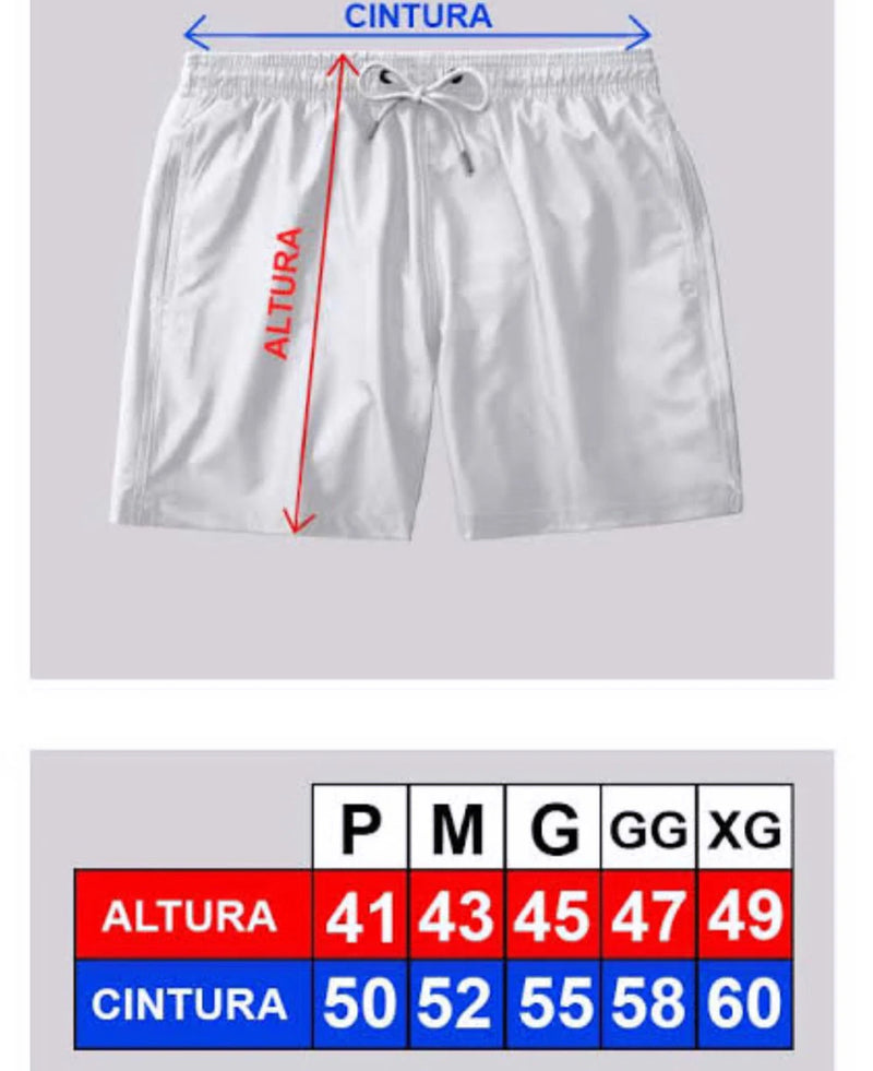 Kit com 3 bermudas Nike dri-fit mauricinho