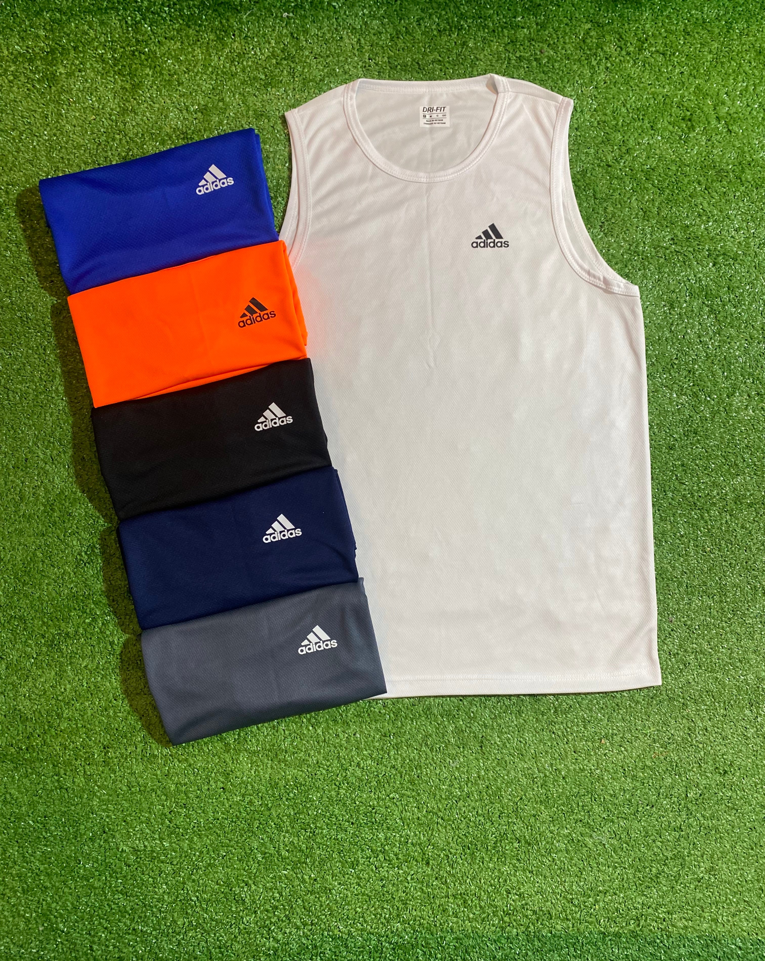 Kit 6 Regatas Dri-fit - Adidas