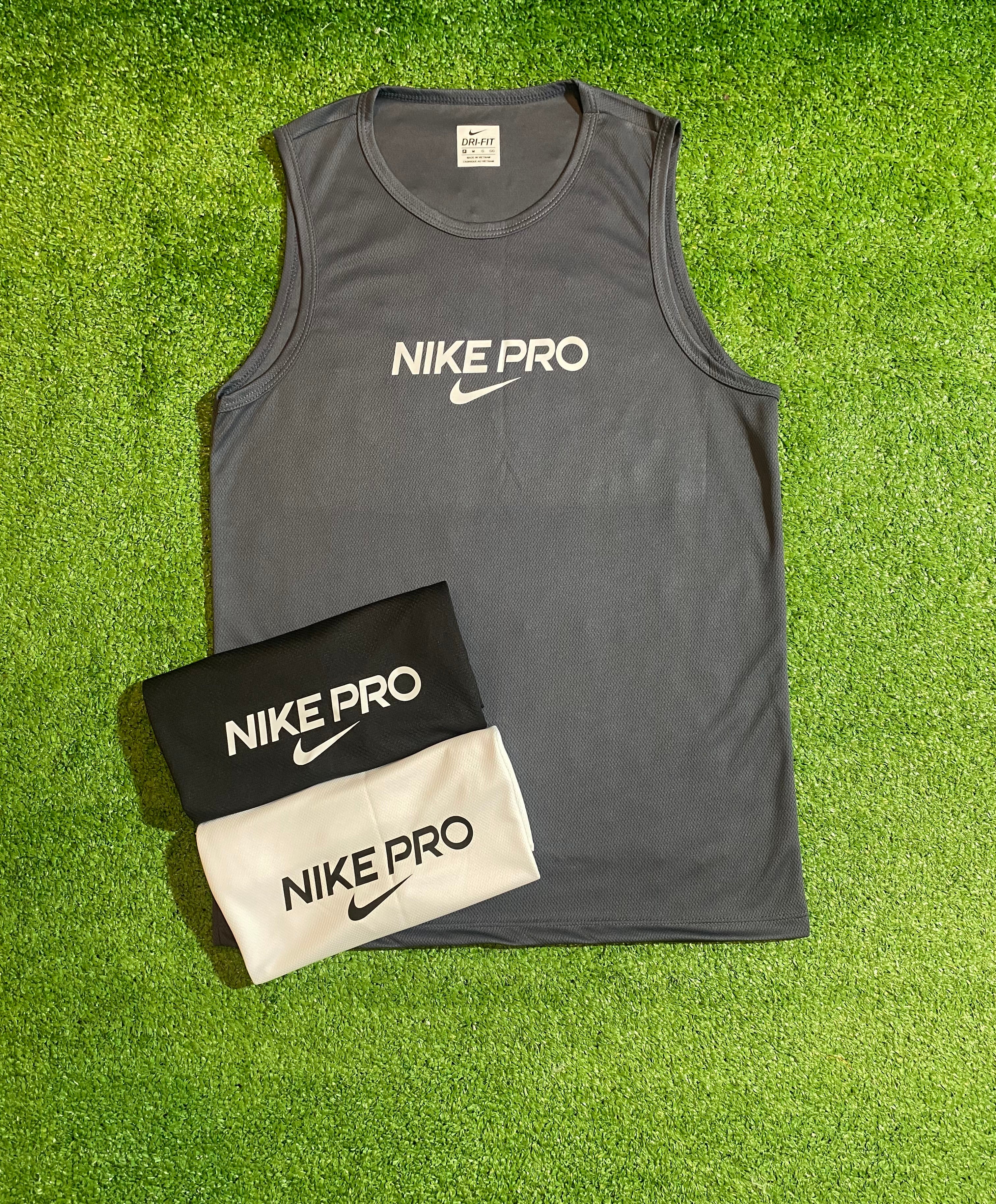 Kit 3 Regatas Dri-fit - Nike Pro