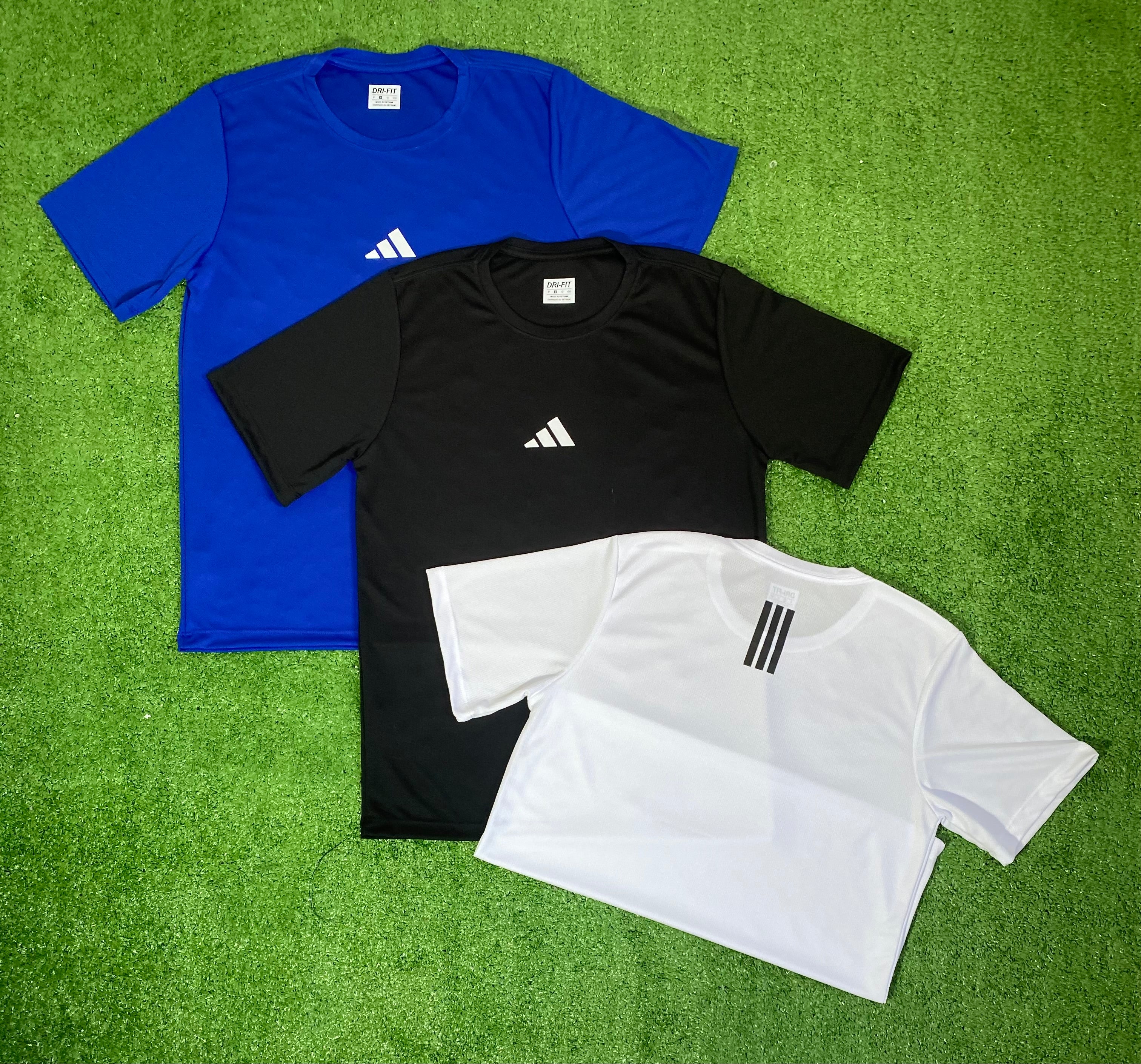 Kit 3 Camisetas Dri-fit - Adidas