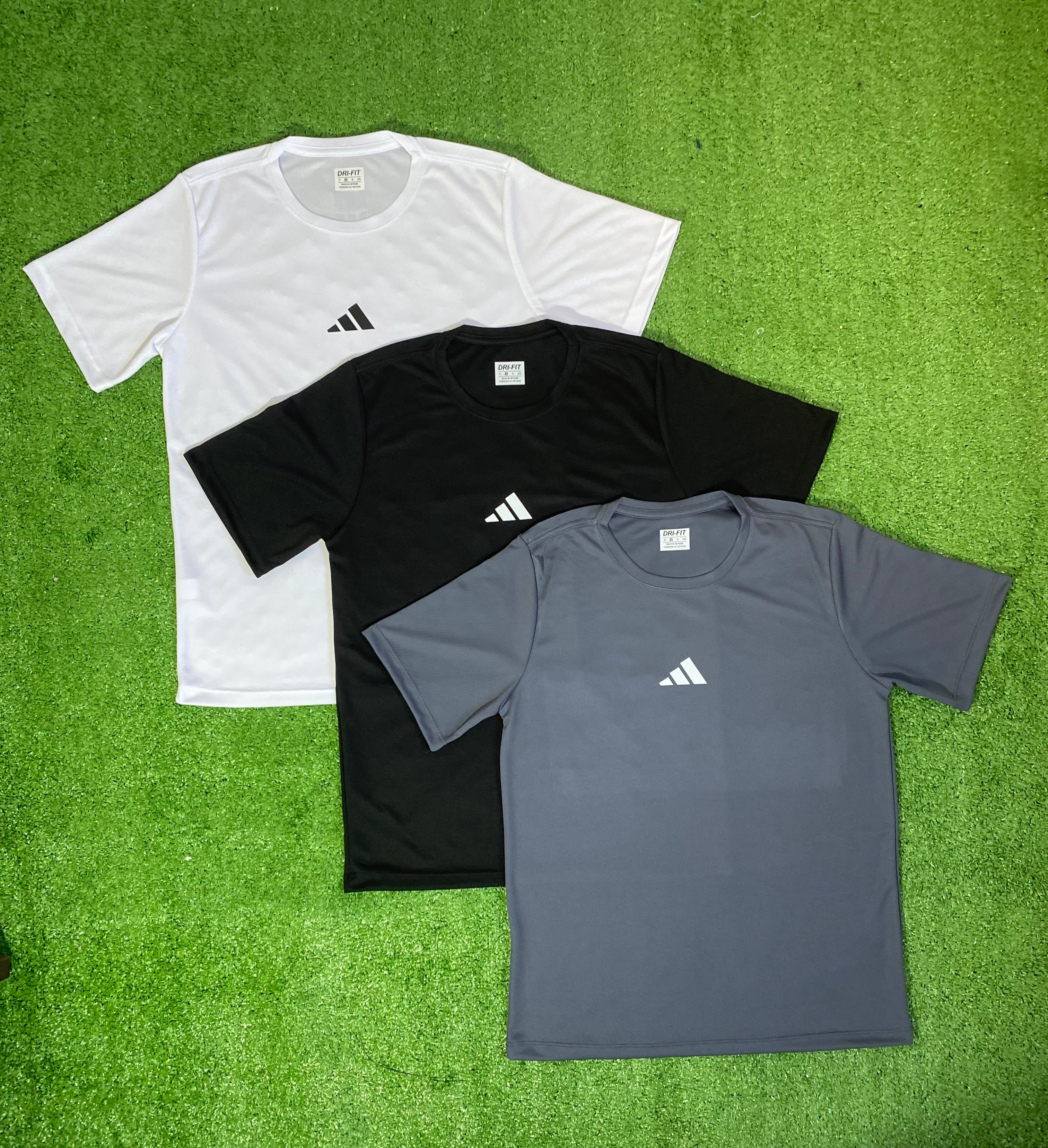 Kit 3 Camisetas Dri-fit - Adidas