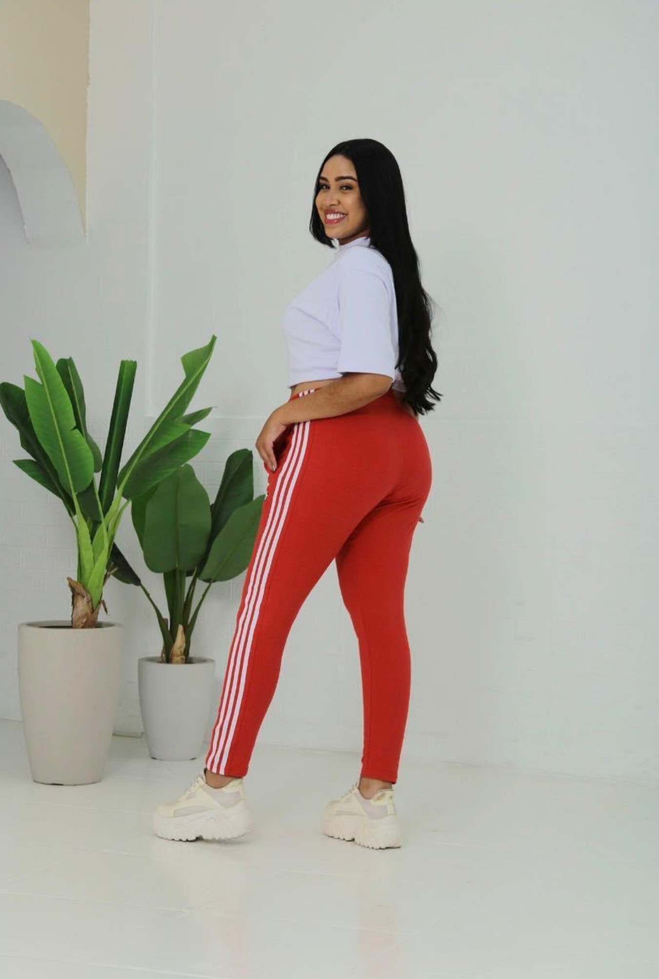 Calça Moletinho 3 Stripes Adidas Originals - Unisex