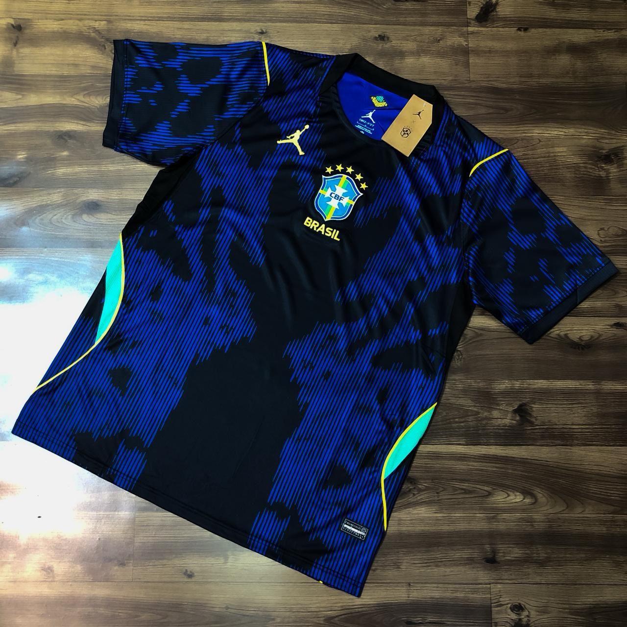 Camiseta Seleção Brasileira Dri-Fit Jogador + Boné Exclusivo Grátis