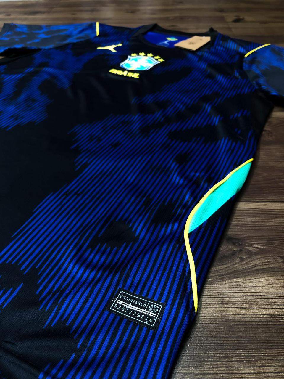 Camiseta Seleção Brasileira Dri-Fit Jogador + Boné Exclusivo Grátis