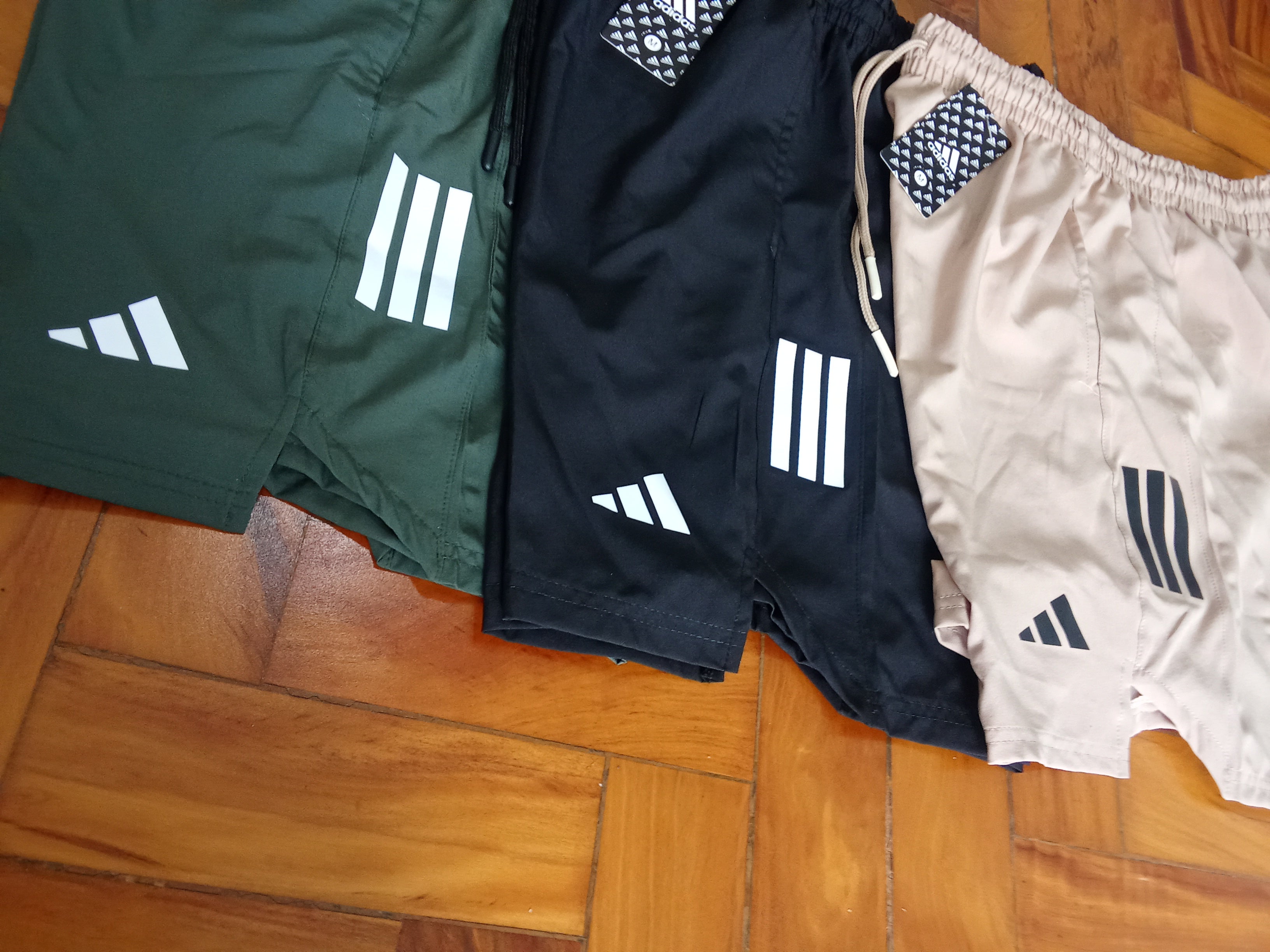 Kit 3 shorts Adidas treeF dri-fit