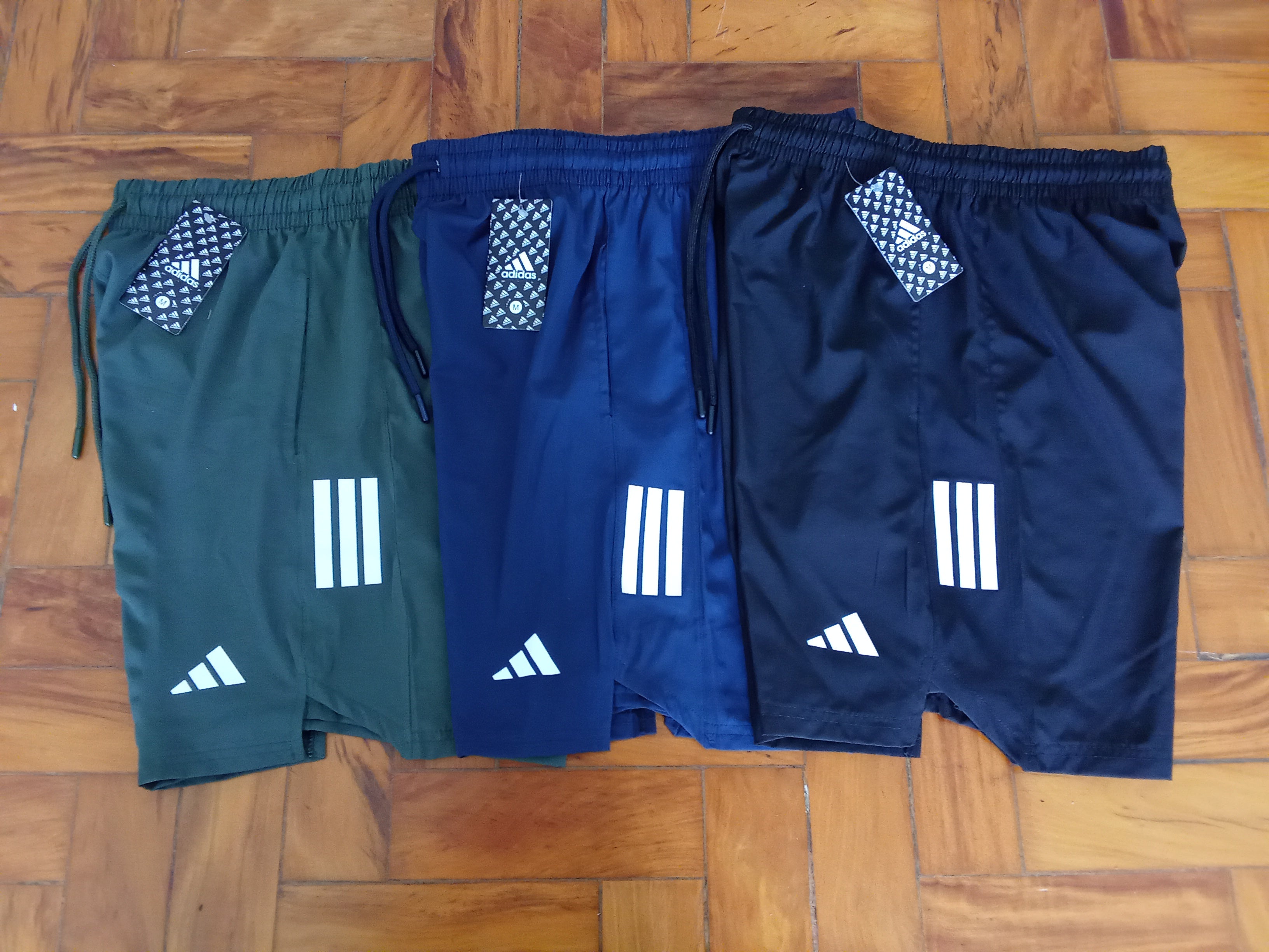 Kit 3 shorts Adidas treeF dri-fit